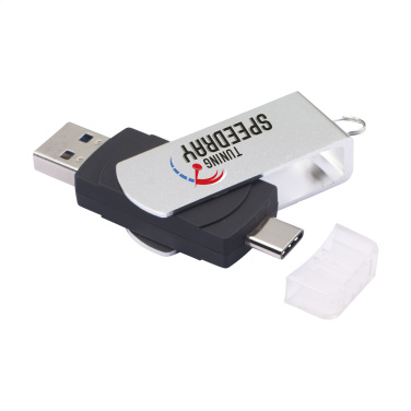 Logotrade liikelahjat mainoslahjat tuotekuva: USB Dual Connect 3.0 - Type-C 8 Gt