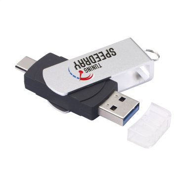 Logotrade liikelahja tuotekuva: USB Dual Connect 3.0 - Type-C 32 Gt