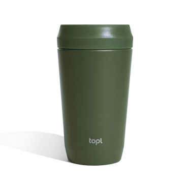 Logo trade mainostuote kuva: Topl Recycled Steel To Go Tumbler Patented 360 Lid 354ml