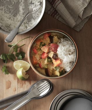 Logotrade liikelahjat mainoslahjat tuotekuva: Black+Blum lasinen lounaskulho 750ml