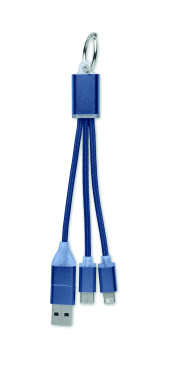 Logotrade liikelahjat mainoslahjat tuotekuva: 4 in 1 latauskaapeli tyyppi C