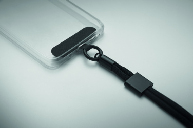 Logo trade mainoslahjat ja liikelahjat kuva: RPET-puhelinrannenauha