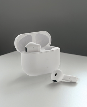 Logo trade liikelahja mainoslahja tuotekuva: Tunevo RCS kierrätysmuoviset langattomat kuulokkeet