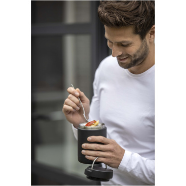 Logo trade liikelahja kuva: Doveron 500 ml:n kierrätetystä ruostumattomasta teräksestä valmistettu eristetty lounasrasia