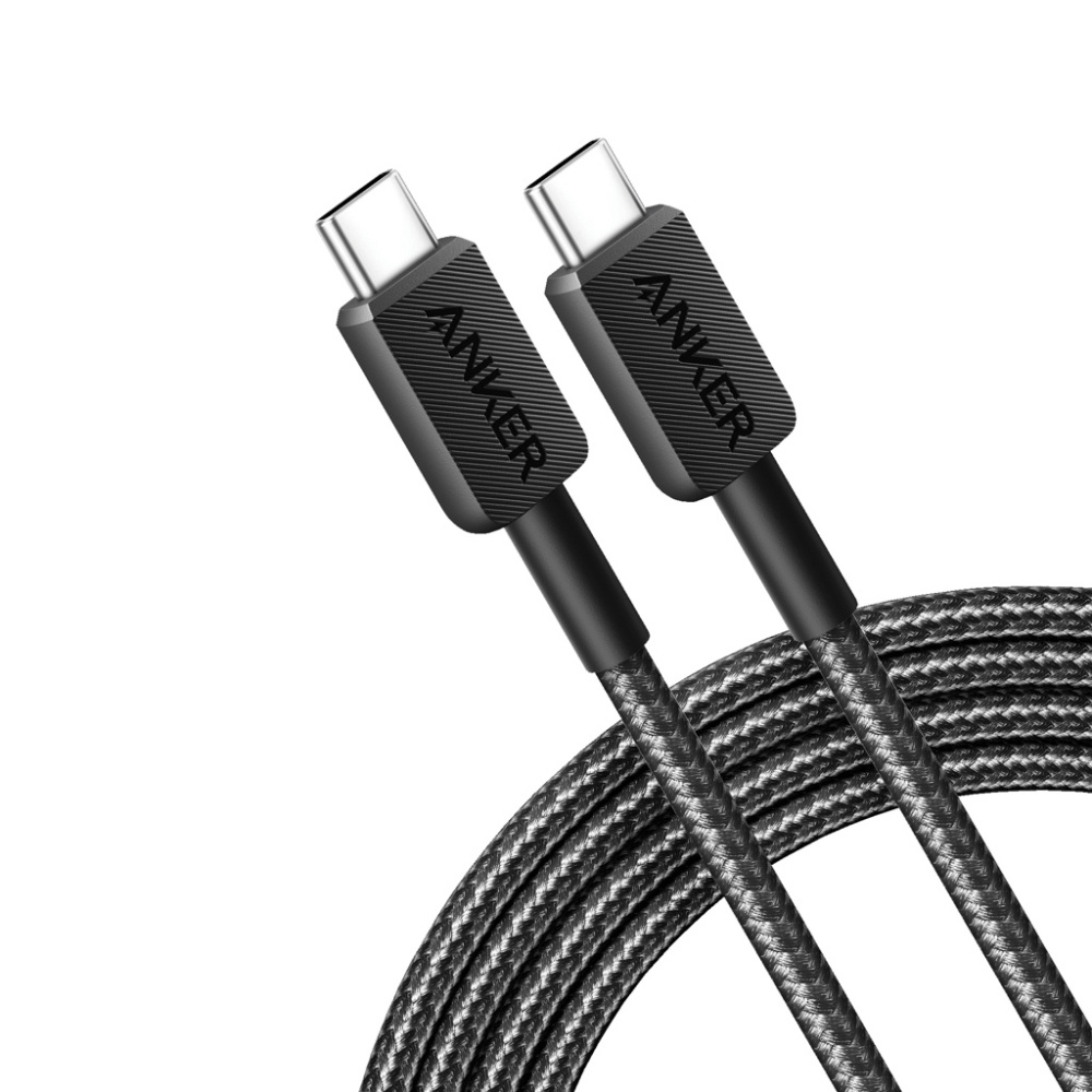 Logo trade liikelahjat mainoslahjat kuva: Anker USB-C–USB-C-kaapeli, 1,8 metriä, 60 W