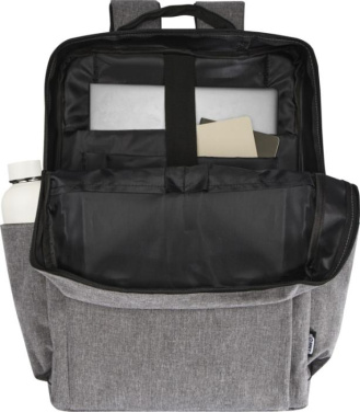 Logotrade liikelahjat mainoslahjat tuotekuva: Libra 15” GRS-kierrätetty reppu kannettavalle 15 l