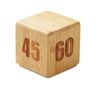 Logotrade mainoslahjat ja liikelahjat tuotekuva: Bambu twist ajastin