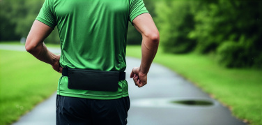 Logo trade mainostuote kuva: Sport vyölaukku 600D RPET