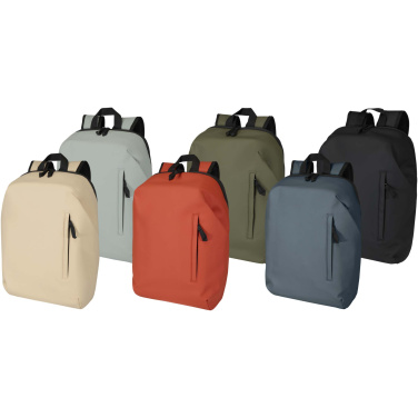 Logo trade liikelahja kuva: Resi Plus 15" GRS-kierrätetty varkaudenestoreppu 18 L 