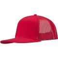 Drift Snapback kuusipaneelinen lippis 260 g/m2, Punainen
