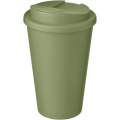 Brite-Americano® POP 350 ml eristetty muki, jossa on roiskesuojattu kansi, Kanervanvihreä