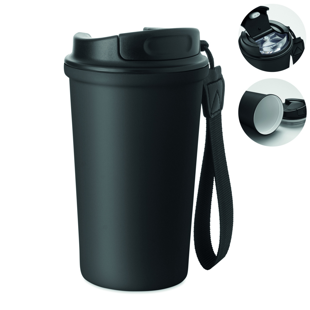 Logo trade mainoslahja ja liikelahja tuotekuva: Teräsmuki 400 ml