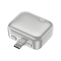 ChargeGuard RCS automaattisesti katkaiseva USB-C-sovitin., hopea
