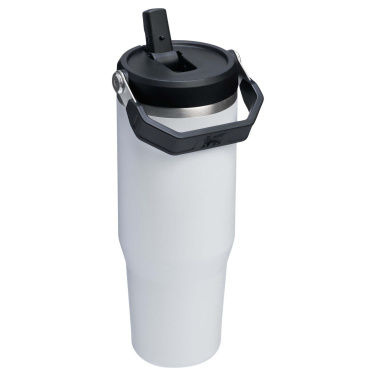 Logo trade mainoslahjat tuotekuva: Stanley IceFlow™ 2.0 890 ml eristetty ruostumattomasta teräksestä valmistettu juomapullo, jossa on kääntyvä pilli