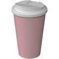 Americano® Infiniti 350 ml:n eristetty juomamuki, jossa on roiskesuojattu kansi, Pölyinen pinkki