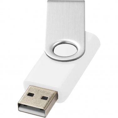 Logotrade firminės dovanos nuotrauka: Pasukti pagrindinę 32 GB USB atmintinę