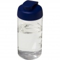 H2O Active® Bop 500 ml sportinis buteliukas su atverčiamu dangteliu, Skaidrus/mėlynas