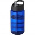 H2O Active® Bop 500 ml sportinis buteliukas su snapeliu su dangteliu, Mėlyna / vientisa juoda