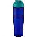 H2O Active® Eco Tempo 700 ml sportinis buteliukas su atverčiamu dangteliu, Aqua / Blue