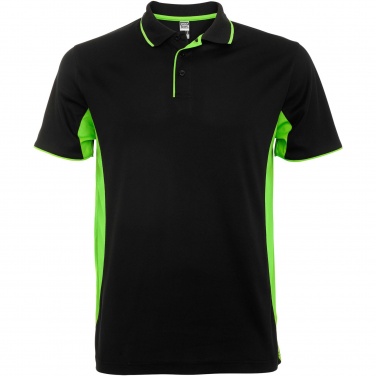 Logotrade firminės dovanos nuotrauka: Montmelo unisex sportinis polo trumpomis rankovėmis