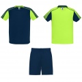 Juve unisex sportinis rinkinys, Fluor Green / tamsiai mėlyna