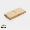 Bamboo 8.000 mAh 5W belaidis maitinimo blokas, rudas