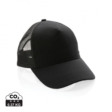 Logotrade firminės dovanos nuotrauka: Impact AWARE™ Brushed rctton 5 panel trucker cap, 190gr