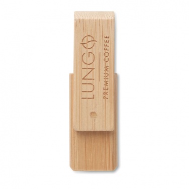 Logotrade dovana nuotrauka: Bambuko USB 16GB