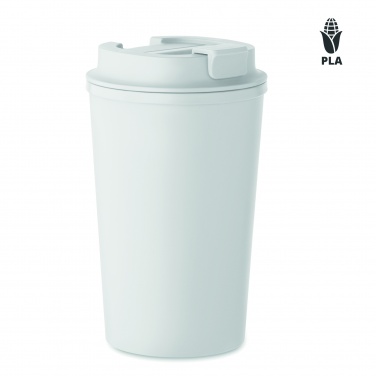 Logotrade dovana nuotrauka: PLA dvisienis stiklainis 350ml