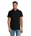 SPRING II MEN Polo 210g, Juoda