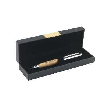 Logotrade dovana nuotrauka: Bamboo Pen Set rašikliai