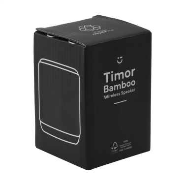 Logotrade dovana nuotrauka: Timor Bamboo belaidis garsiakalbis