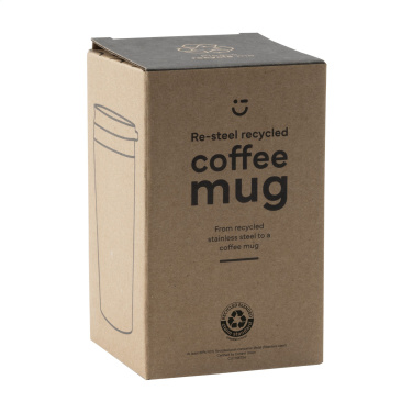 Logotrade reklaminiai produktai nuotrauka: Re-Steel RCS Recycled Coffee Mug 380 ml termopuodelis