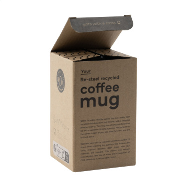 Logotrade firminės dovanos nuotrauka: Re-Steel RCS Recycled Coffee Mug 380 ml termopuodelis