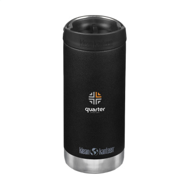 Logotrade reklaminės dovanos nuotrauka: Klean Kanteen TK Wide Recycled Insulated Mug 355 ml