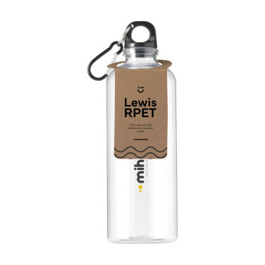 Logotrade firminės dovanos nuotrauka: Lewis GRS RPET Bottle 630 ml vandens butelis