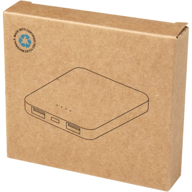Logotrade reklaminiai produktai nuotrauka: Asama 5000 mAh C tipo perdirbto plastiko maitinimo blokas