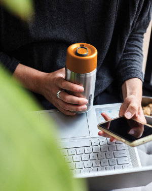 Logotrade reklaminės dovanos nuotrauka: Black+Blum izoliuotas nepralaidus kelioninis puodelis iš nerūdijančio plieno