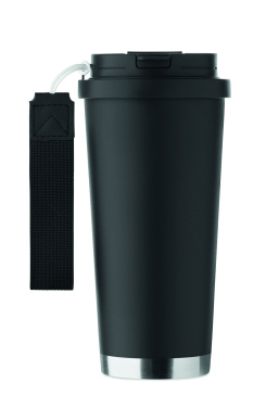 Logotrade verslo dovanos nuotrauka: Dvigubos sienelės stiklinė 500 ml