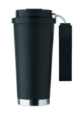 Logotrade verslo dovanos nuotrauka: Dvigubos sienelės stiklinė 500 ml