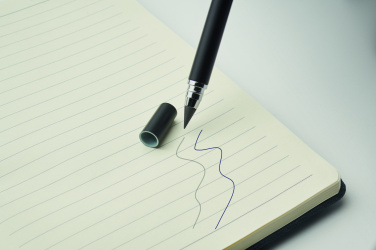 Logotrade reklaminės dovanos nuotrauka: A5 dydžio užrašų knygelė su telefono laikikliu