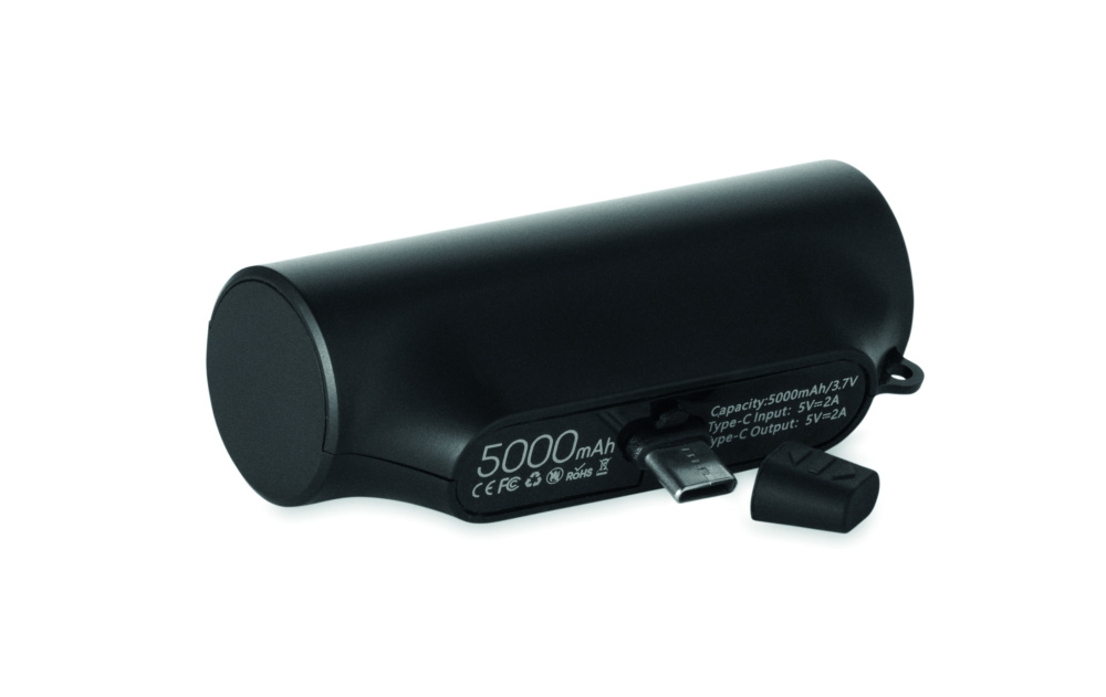 Logotrade reklaminės dovanos nuotrauka: Išorinė baterija 5000mAh