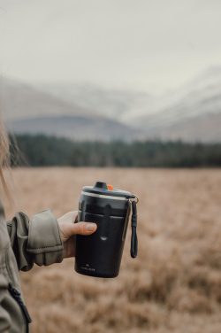 Logotrade dovana nuotrauka: „Nordic Drift Trail RCS“ užrakinamas ir nepralaidus kavos puodelis 350