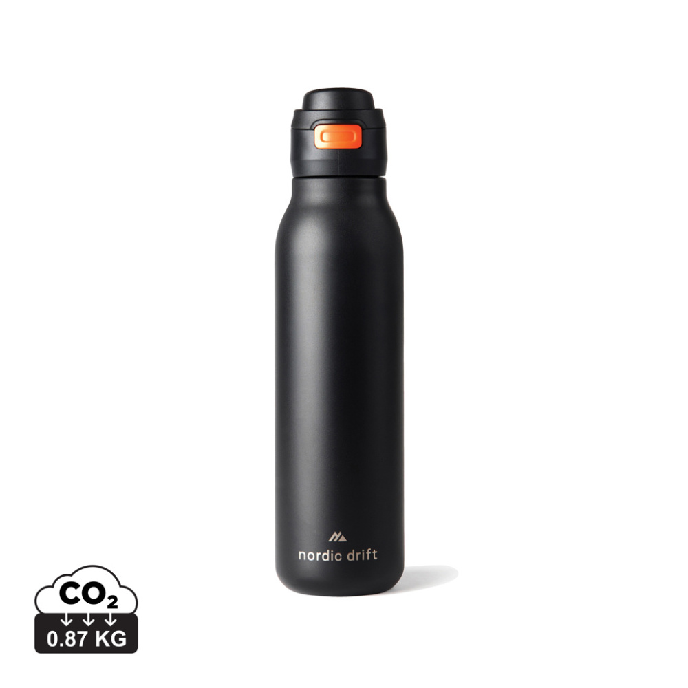 Logotrade dovana nuotrauka: Nordic Drift Trail RCS viensienis vandens butelis 750 ml