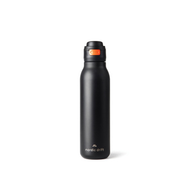 Logotrade reklaminės dovanos nuotrauka: Nordic Drift Trail RCS viensienis vandens butelis 750 ml