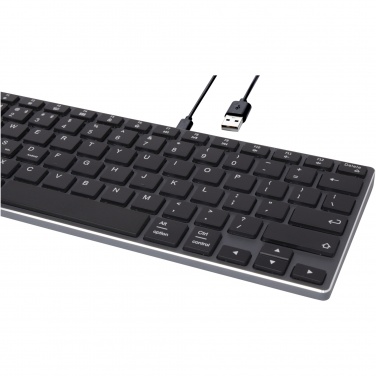 Logotrade biznesa dāvanas foto: Hibrīda veiktspējas Bluetooth tastatūra - QWERTY