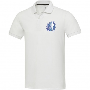 Logotrade biznesa dāvanas foto: Smaragda unisex Aware™ polo ar īsām piedurknēm