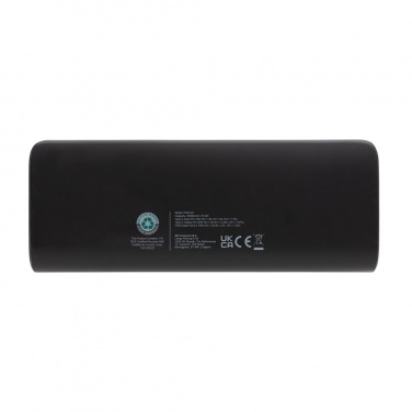 Logotrade korporatīvās dāvanas foto: FlashCharge RCS rplastic 20000 mah ātrās uzlādes jauda