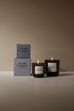 Logotrade biznesa dāvanas foto: Nordic essence aromātiskā svece maza