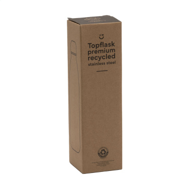 Logotrade korporatīvās dāvanas foto: Topflask Premium RCS Recycled Steel dzeramā pudele